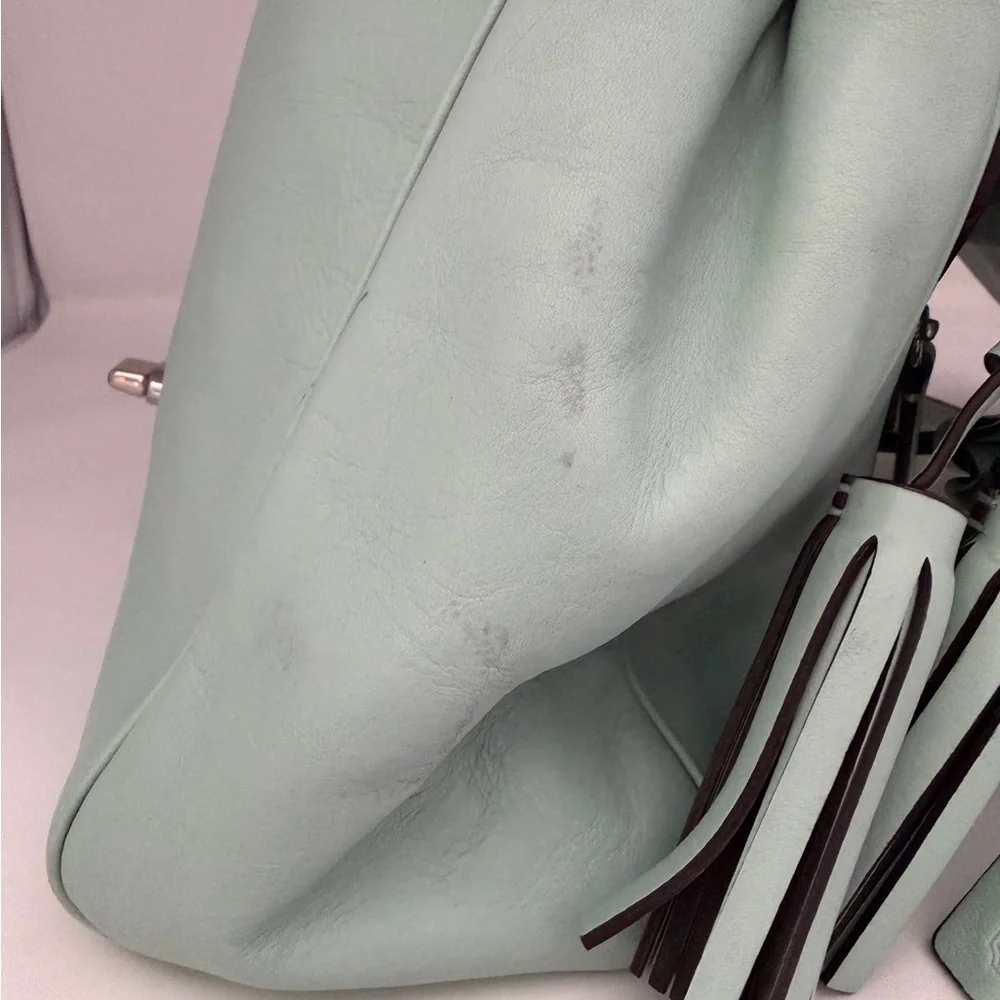 SOLD Coach Legacy Romy Top Handle Crossbody Bag with Tassel - Picture 5 of 6